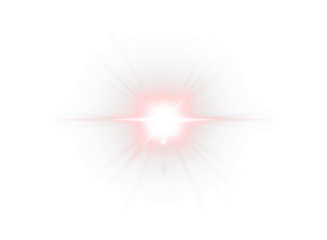 Light burst PNG effect for motion graphics overlay with transparent