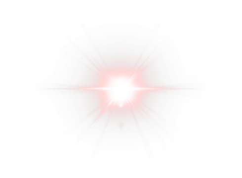 Light burst PNG effect for motion graphics overlay with transparent