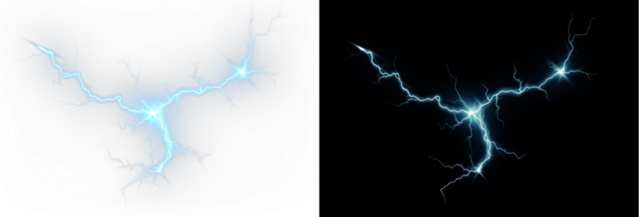 Electric surge PNG overlay with turbulent arcs and shockwave texture, adding intense energy flow to sci‑fi, tech, or meteorological designs.