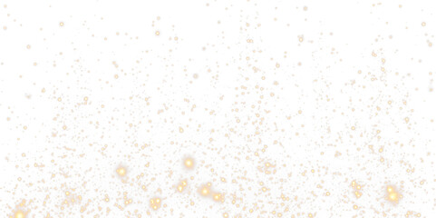 Shimmering dust and sparkle PNG Overlay on transparent background, adding soft festive magic and...