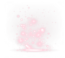 Shimmering dust and sparkle PNG Overlay on transparent background, adding soft festive magic and gentle glowing accents for decorative designs. Effect for creative scenes.