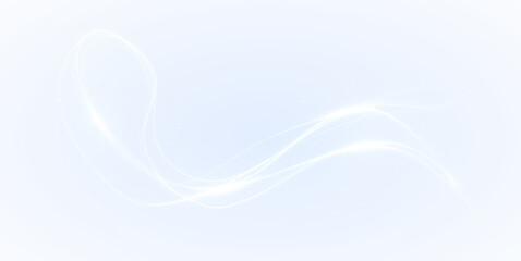 Blue Light Swirl PNG with Transparent Overlay on transparent background