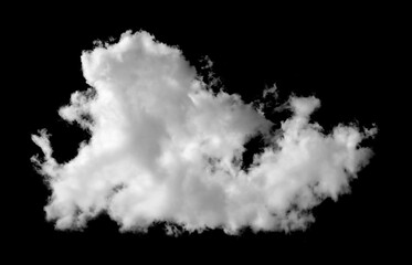 white cloud shapes isolated on a black background, perfect for sky design, photo editing, weather, fantasy scenes, and creative digital artwork in high resolution.