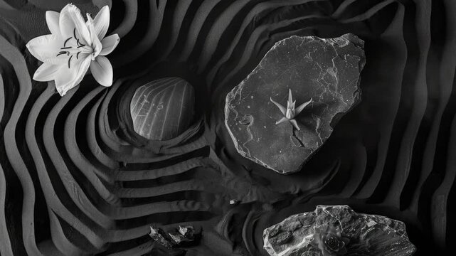 The captures an enchanting underwater tableau featuring a delicate lotus blossom floating near a vibrant coral formation. The scene is bathed in soft light, creating an ethereal atmosphere.