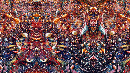 Abstract art background . Hand painting artwork on canvas .