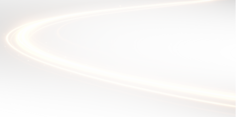 PNG Overlay with White and Gold Swirling Design on transparent background