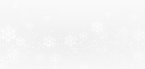 Winter Snowflakes PNG Overlay with Transparent Background