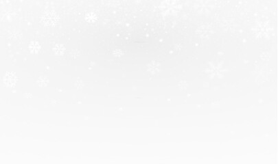 White Snowflake PNG Overlay with Transparent Background