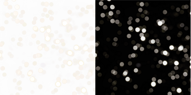 Create enchanting holiday magic with this glowing white dust PNG