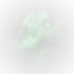 Green Smoke PNG with Transparent Overlay on transparent background