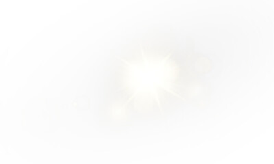 PNG Isolated White Light Burst Overlay Design on transparent background
