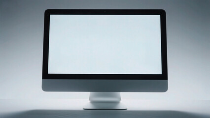 Fototapeta premium Computer monitor with blank screen