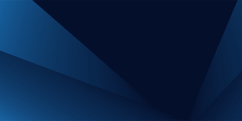 Obraz premium Black dark navy blue silver abstract pattern background. Geometric shape. Line triangle angle fold polygon diamond 3D. Color gradient ombre.