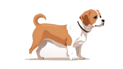 かわいい犬のイラスト