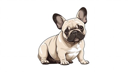 かわいい犬のイラスト