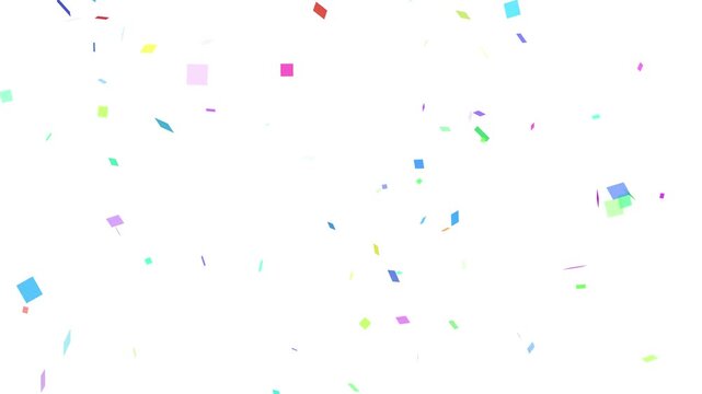 可愛い, 美しい, ベクター, 紙吹雪, パーティー, お祝い, 背景, カラフル, 漫画,