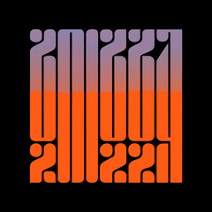 Abstract geometric pattern with gradient colors background