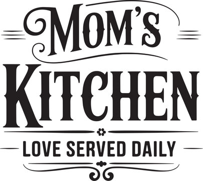 Farmhouse Kitchen Cutting Board SVG, Vintage Kitchen Sign SVG, Mom&rsquo;s Kitchen, Nana&rsquo;s Kitchen, Country Kitchen Quotes, Cricut & Glowforge Files