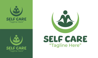 Self Care Logo Soft Wellness Lifestyle Symbol