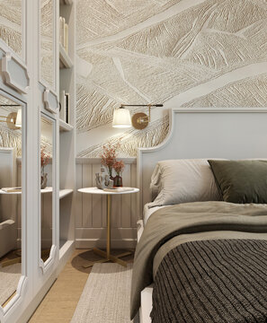 interior of a bedroom
