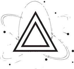 Creative Geometric Icons Line Art