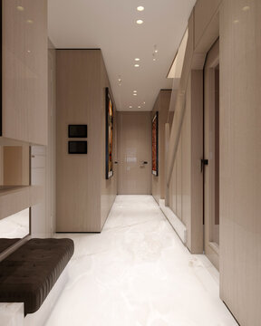 corridor in hotel