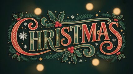 christmas greeting card