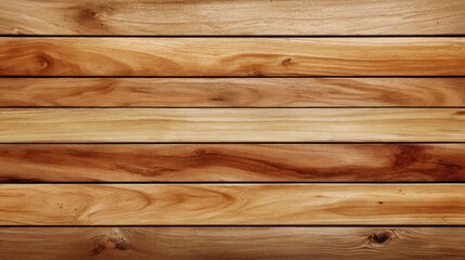 Fototapeta premium Natural wood plank background with warm tones