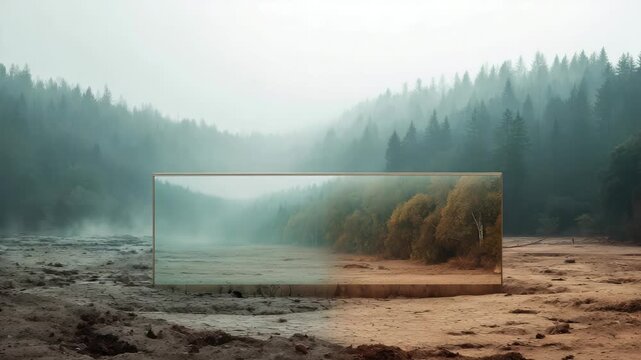 Developing sustainable CO2 and low reduce CO2 emissions and carbon footprint to limit global warming and climate change. sustainable environmental management, Greenhouse from renewable. AI generate
