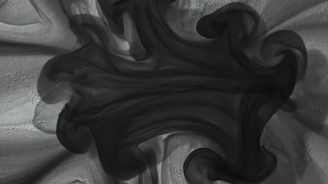 Seamless loop of abstract kinetic shadows flowing and blending dynamically across a textured light gray canvas clean, subtle, digital