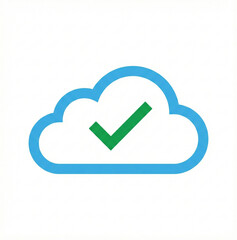 Cloud with checkmark icon