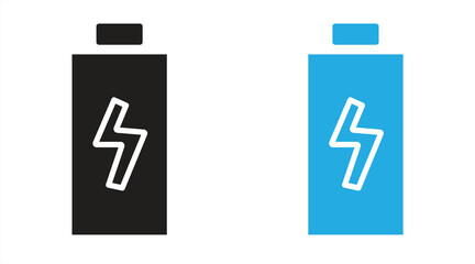 cellphone charger single icon, vector illustration