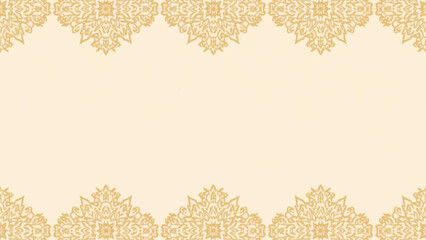 golden frame with golden ornament