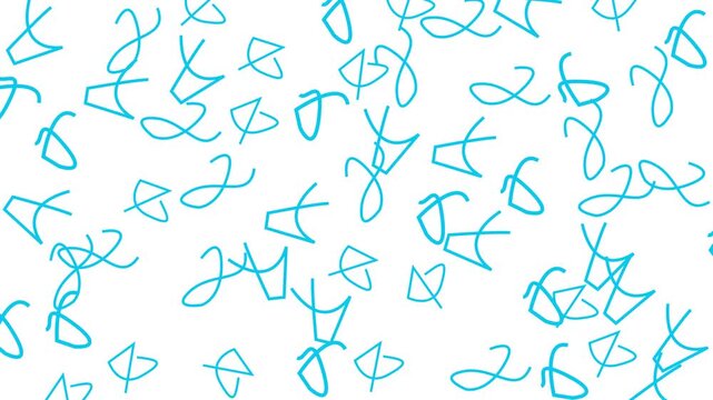 abstract pattern letter 