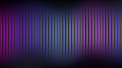 Abstract vertical stripes of purple and blue light