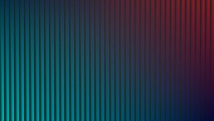 Abstract vertical stripes gradient of teal to burgundy