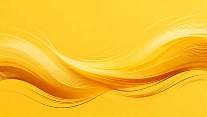 Yellow abstract wave pattern