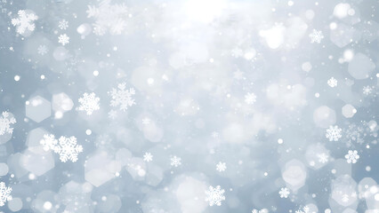 Fototapeta premium Snowflake Pattern Overlay