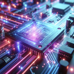 Abstract Data Stream on Quantum Computing Chip