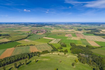 Spätsommer in der Fränkischen Alb rund um den Aussichtspunkt Gelber Berg nahe Gunzenhausen