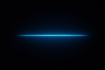 Moving blue light streak ray, Dynamic neon energy line