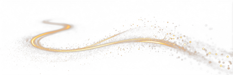 Swirling golden swirl abstract dynamic glowing light trails luxury sparkle.

