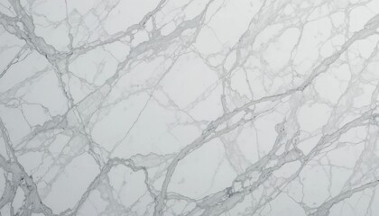 Obraz premium Elegant white marble surface with distinct grey veining and natural patterns Generative AI