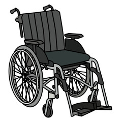 Fototapeta premium Wheelchair