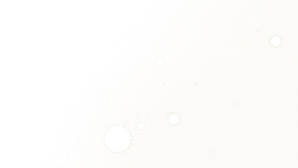 Gradient white background with many small white circles