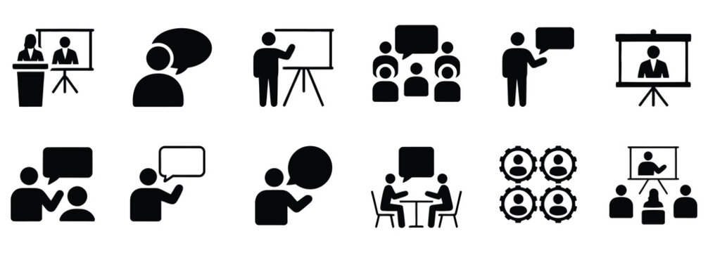 Empower your presentations with dynamic training and team collaboration graphics, ideal for showcasing strategic planning, effective communication, and innovative problem-solving in modern business