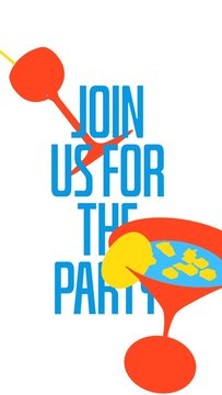 New Year Party Invitation Opener - Vertical