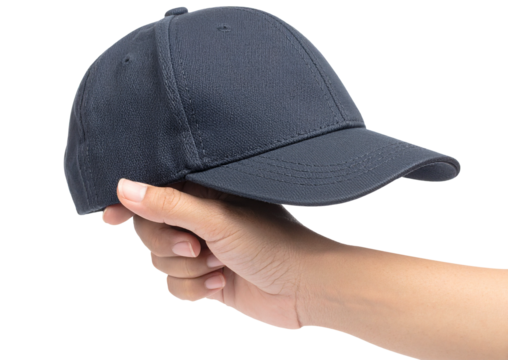 hand with hat isolated on transparent background