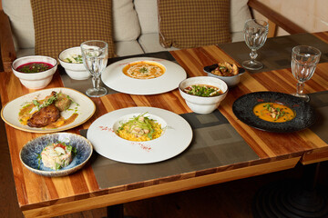 Indulge in a Gourmet Dining Experience featuring an Exquisite and Lavish Feast for All