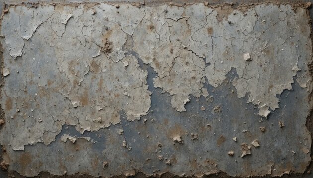 Distressed urban wall texture with peeling paint for gritty, authentic backgrounds